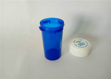 China Wasser-beständige umschaltbare Kappen-Phiolen, blaue Plastikflaschen der verordnungs-16DR fournisseur