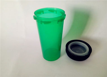 China Lichtdurchlässige grüne umschaltbare Kappen-Phiolen, geruchlose Medizin-Tablettenfläschchen für Apotheke fournisseur