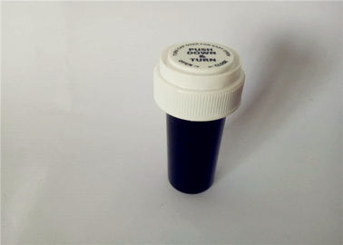 China 7 Größen-einfache offene Tablettenfläschchen-Behälter-undurchsichtige Farbwasser-beständige für Hanf fournisseur