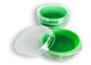 Grüne Silikon-Konzentrat-Behälter, Wachs-Konzentrat-Behälter des Polystyren-5ml fournisseur